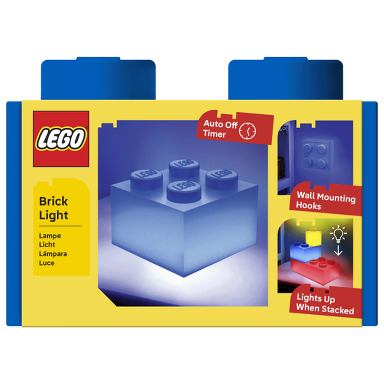 LEGO Blue Brick 2x2 Light Brick  product photo