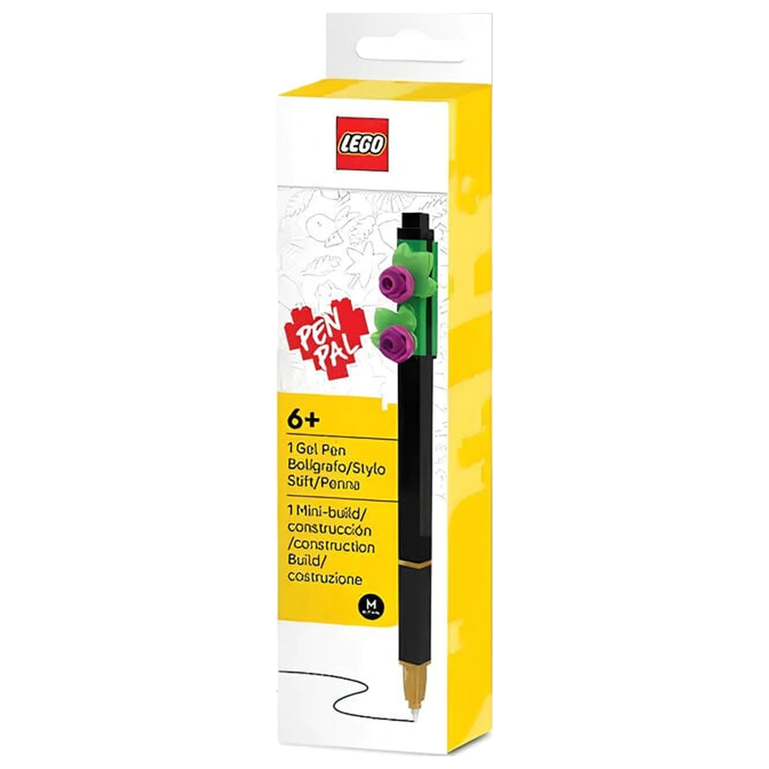 Lego Botanicals Purple gel pen product photo