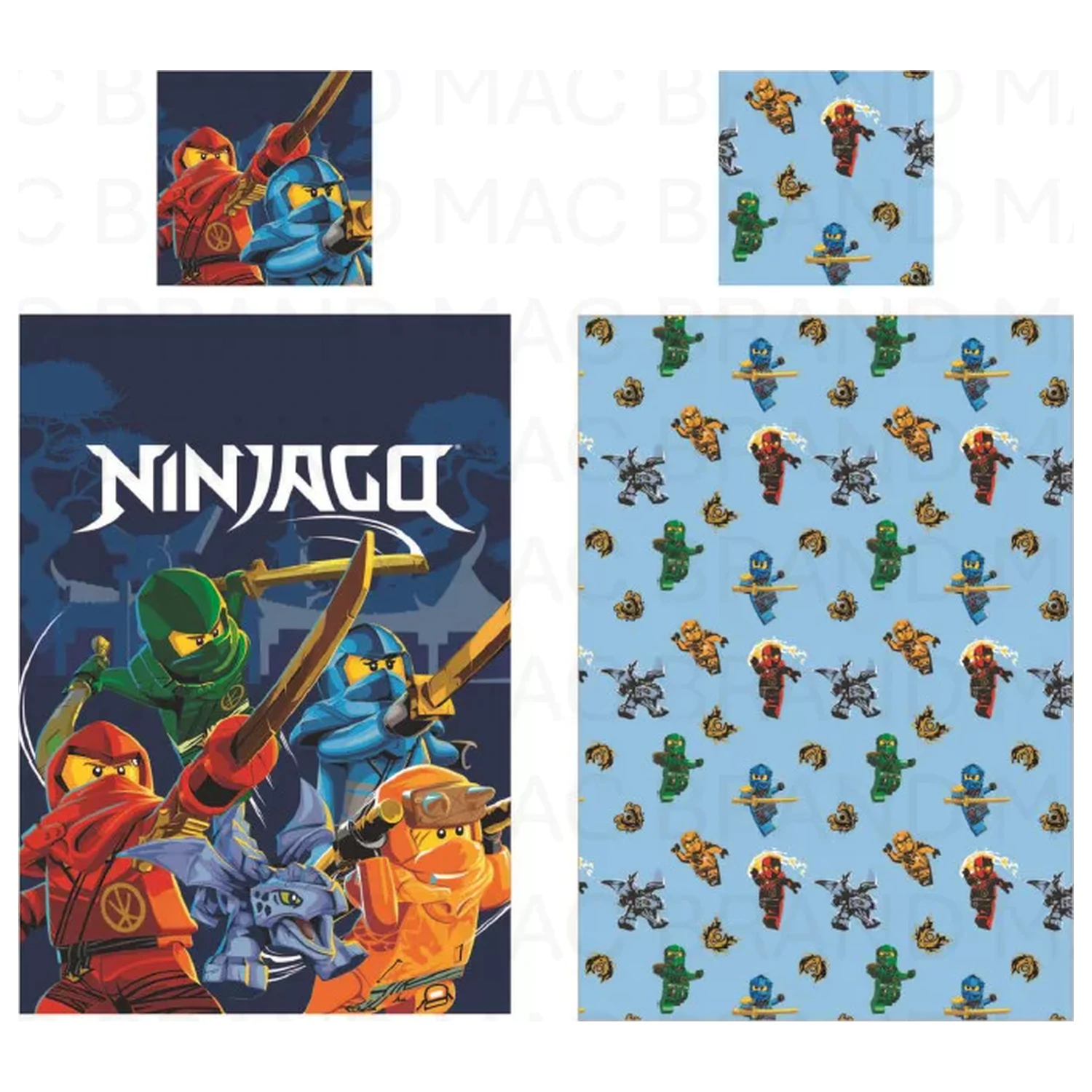 Lego Elemental Wonders Kids', Preschool Duvet Cover product photo