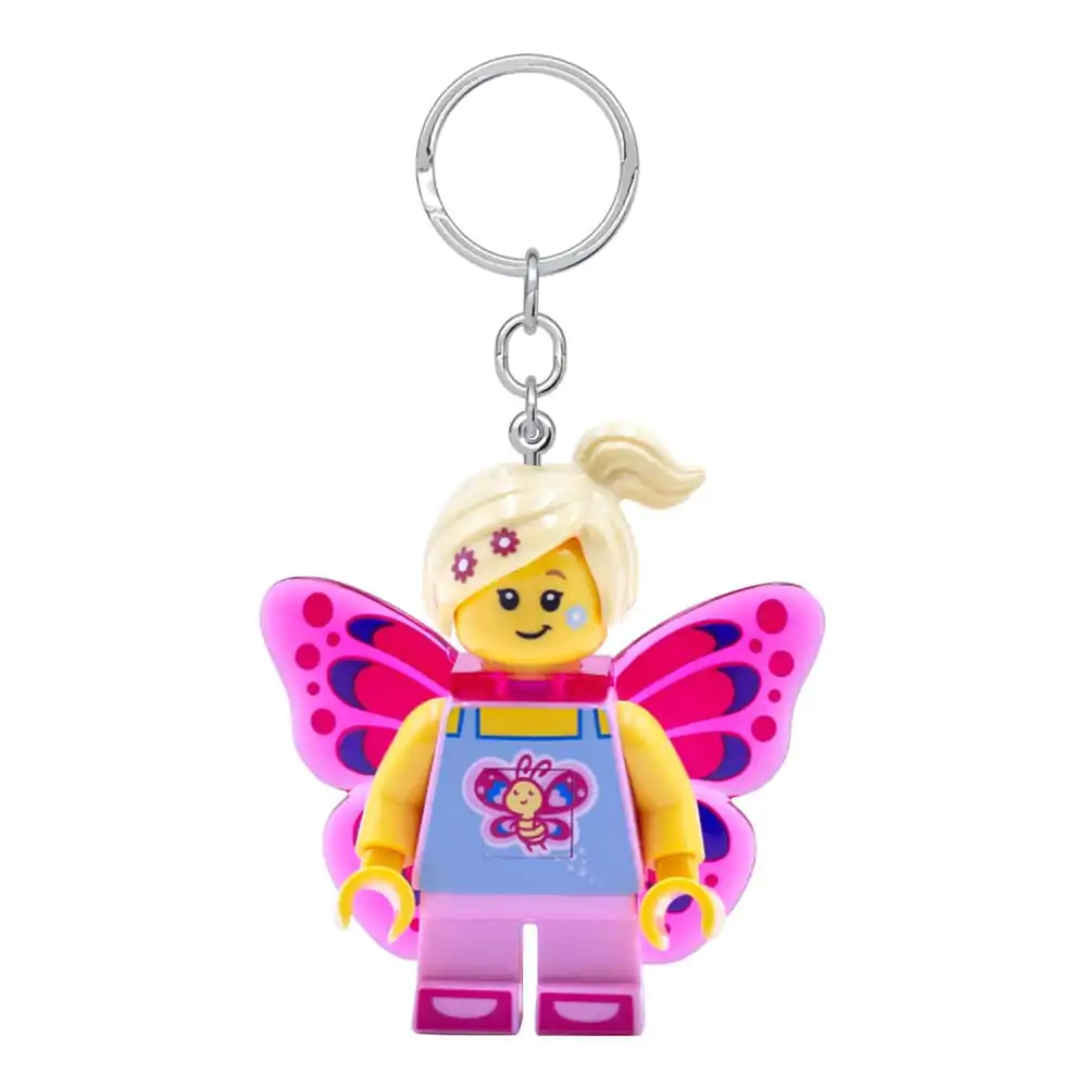 LEGO Iconic Light-Up Keychain Butterfly Girl 8 cm product photo