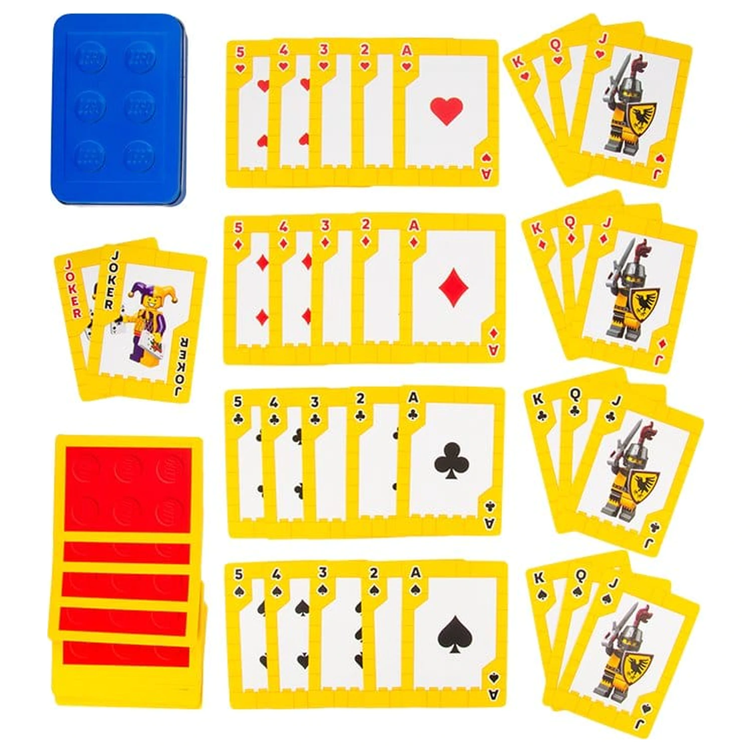 Lego Playing Cards in a Tin product photo