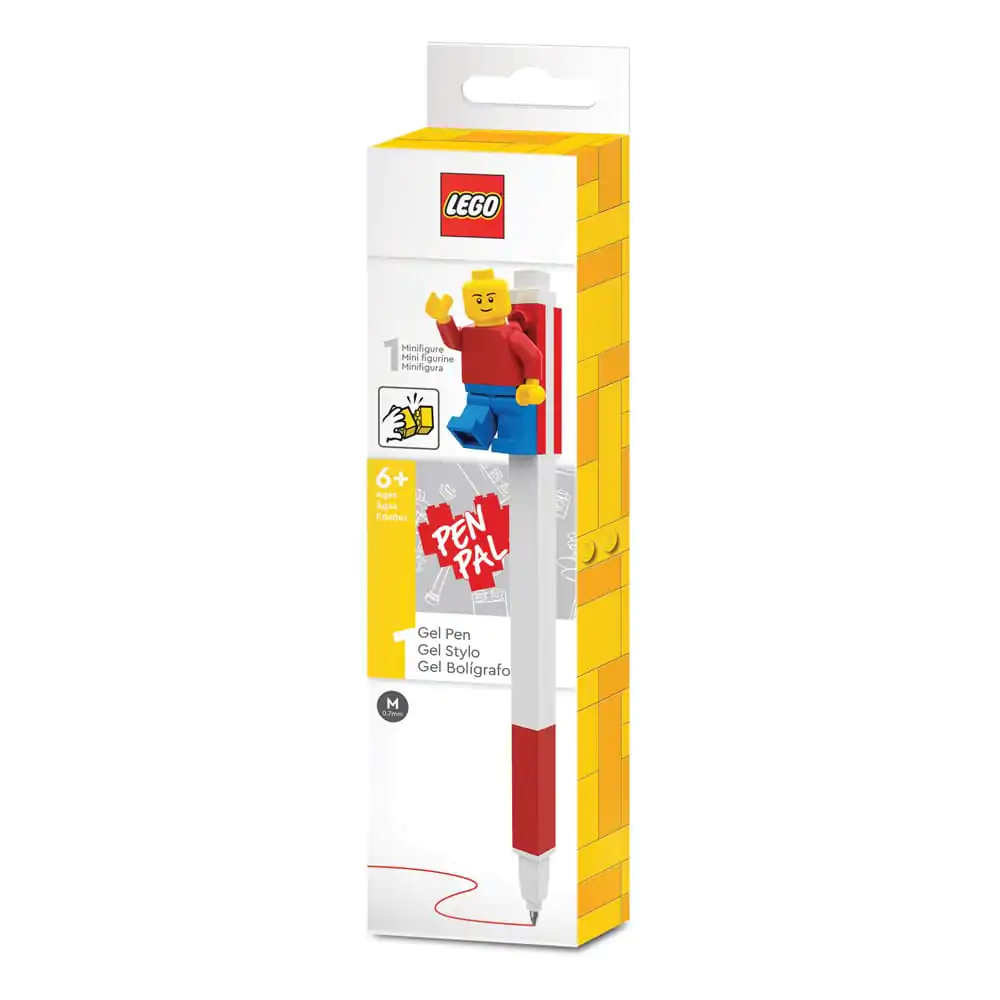 LEGO Gel Pen with Legofigur Red product photo