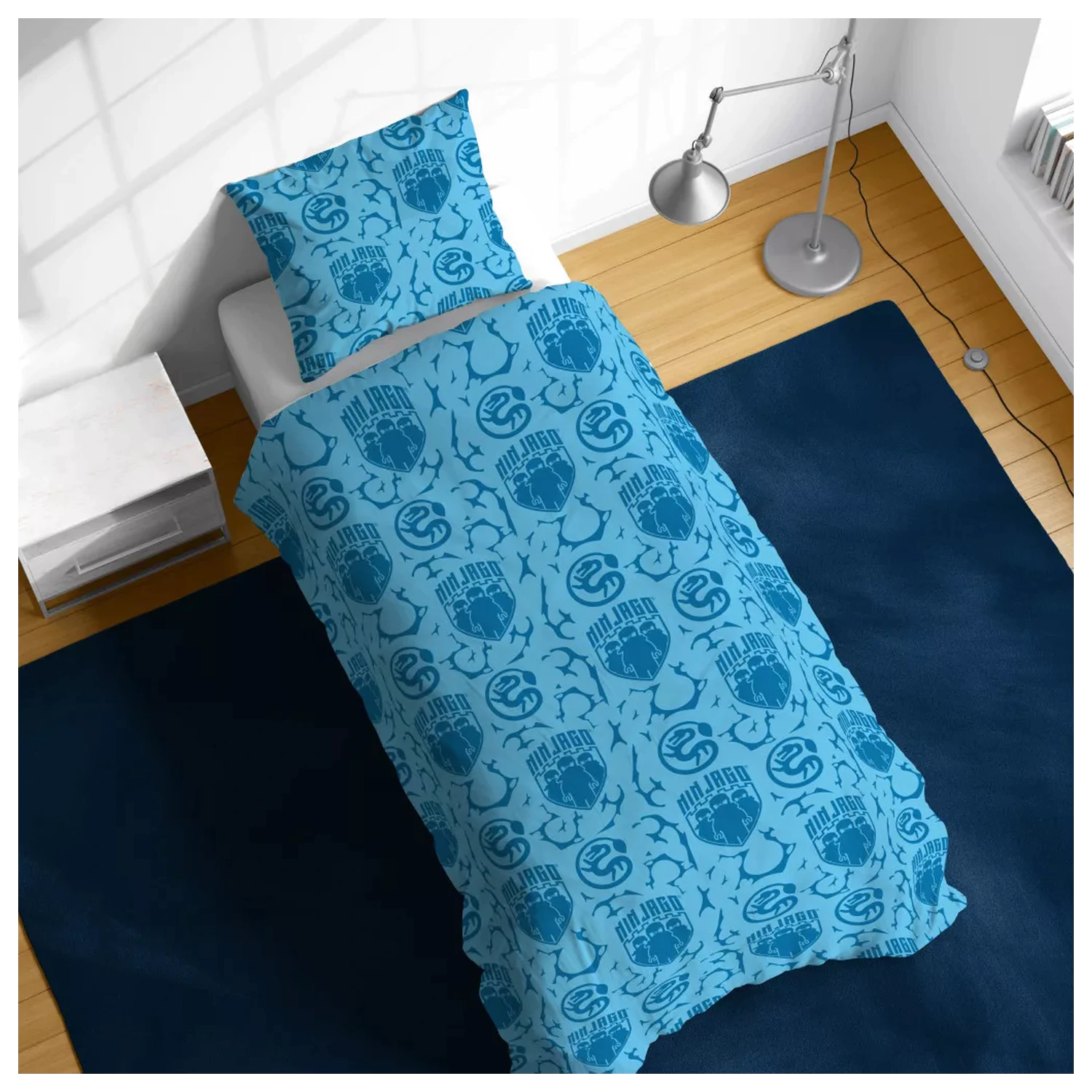Lego Ninjago Skybound Village Kids' and Preschool Duvet Cover product photo