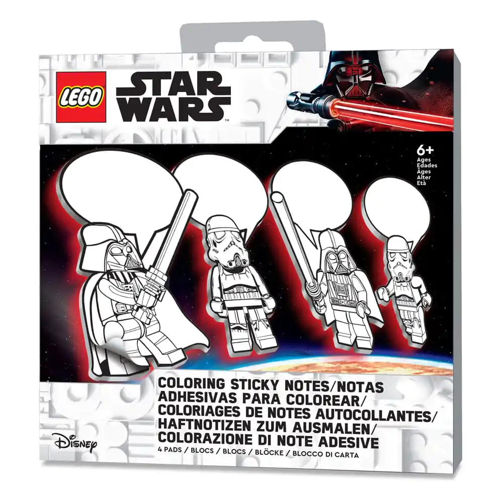 LEGO Star Wars Sticky Notes Set with Pen Darth Vader product photo