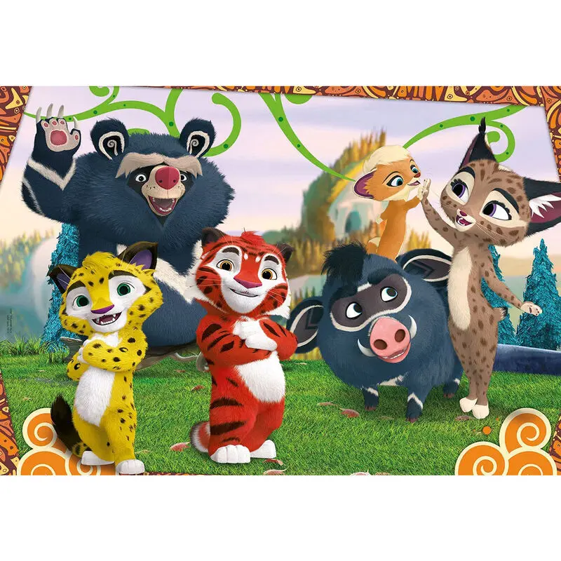 Leo and Tig puzzle 104pcs product photo