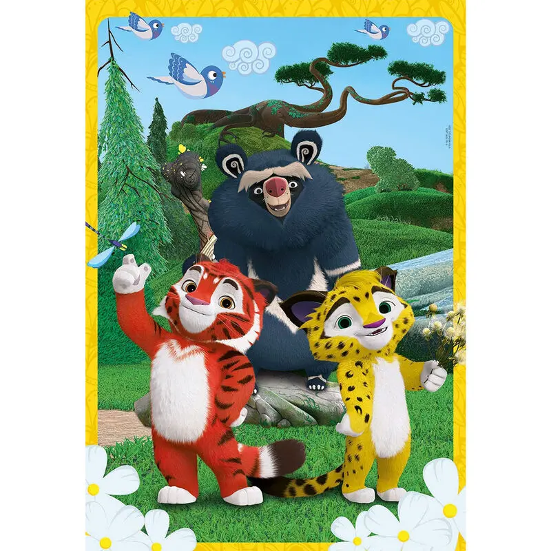 Leo and Tig puzzle 104pcs product photo