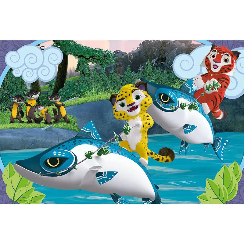Leo and Tig puzzle 24pcs product photo