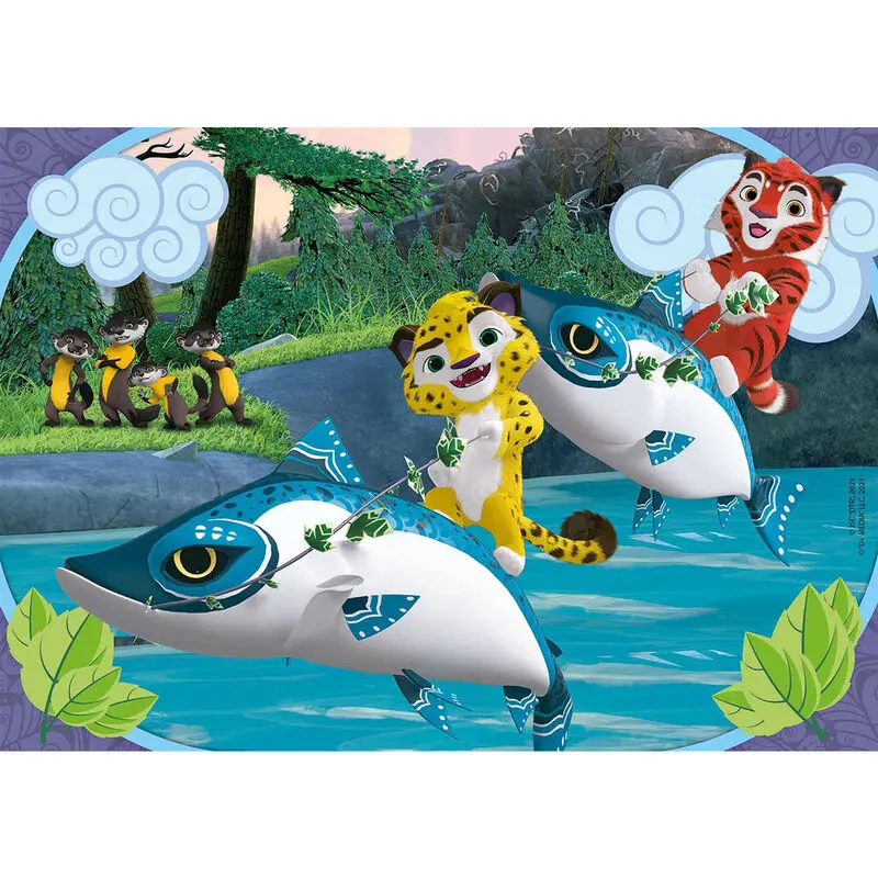 Leo and Tig puzzle 2x20pcs product photo