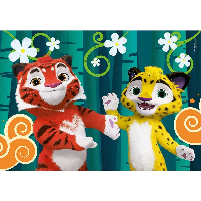 Leo and Tig puzzle 2x48pcs product photo