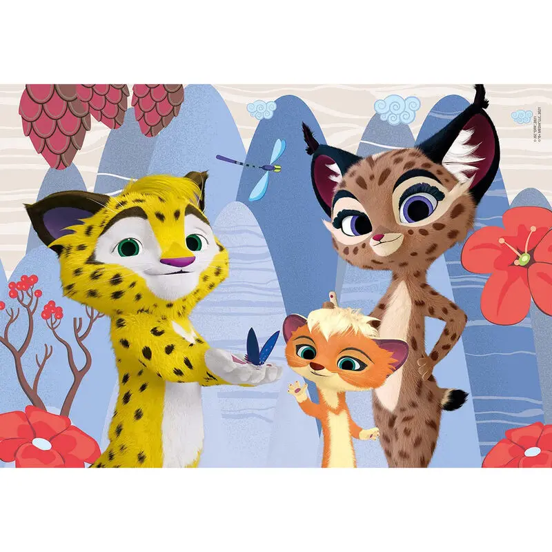 Leo and Tig puzzle 2x48pcs product photo