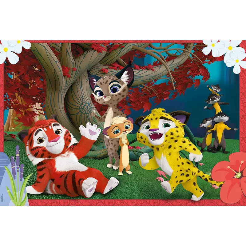 Leo and Tig puzzle 60pcs product photo