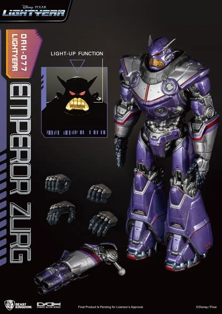 Lightyear Dynamic 8ction Heroes Action Figure 1/9 Zurg 24 cm product photo