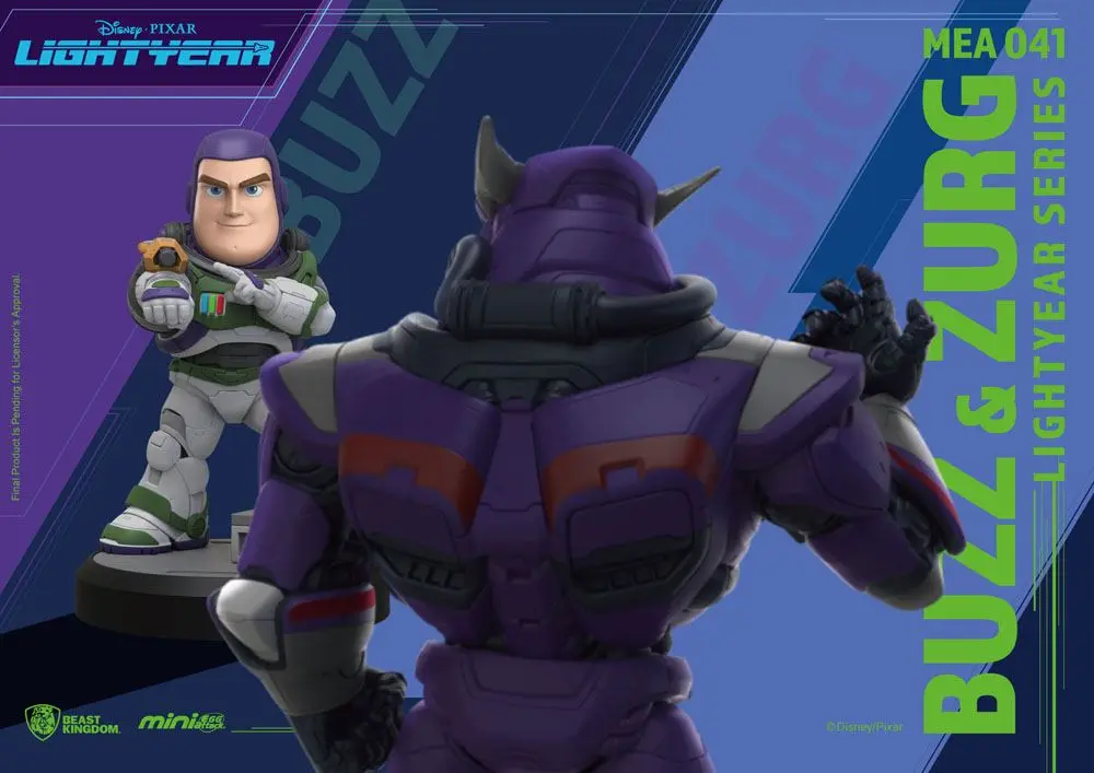 Lightyear Mini Egg Attack Figures 2-Pack Lightyear Series Buzz &amp; Zurg 10 - 11 cm product photo