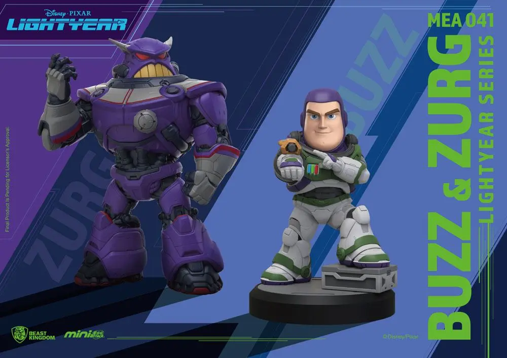 Lightyear Mini Egg Attack Figures 2-Pack Lightyear Series Buzz &amp; Zurg 10 - 11 cm product photo