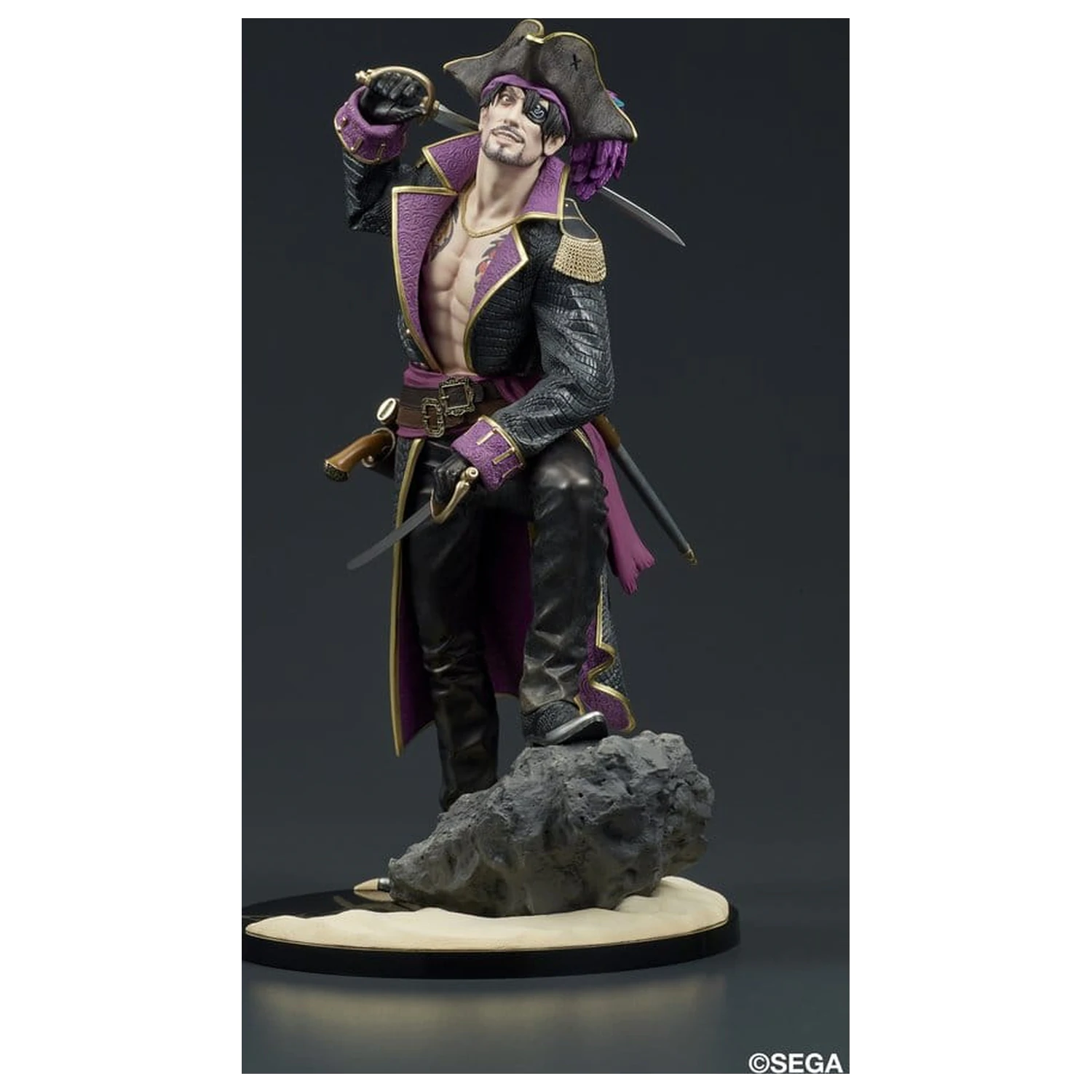 Like a Dragon: Pirate Yakuza in Hawaii DIGSTA PVC Figure Captain Majima (Goro Majima) 18 cm product photo
