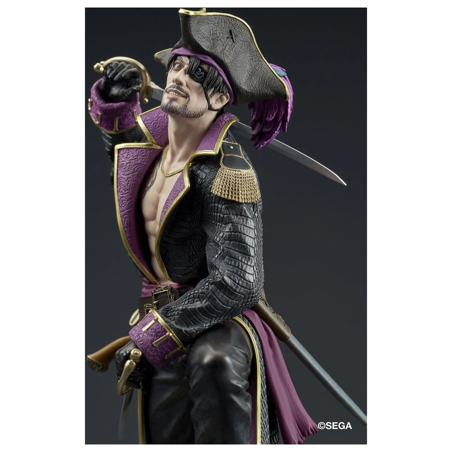 Like a Dragon: Pirate Yakuza in Hawaii DIGSTA PVC Figure Captain Majima (Goro Majima) 18 cm product photo