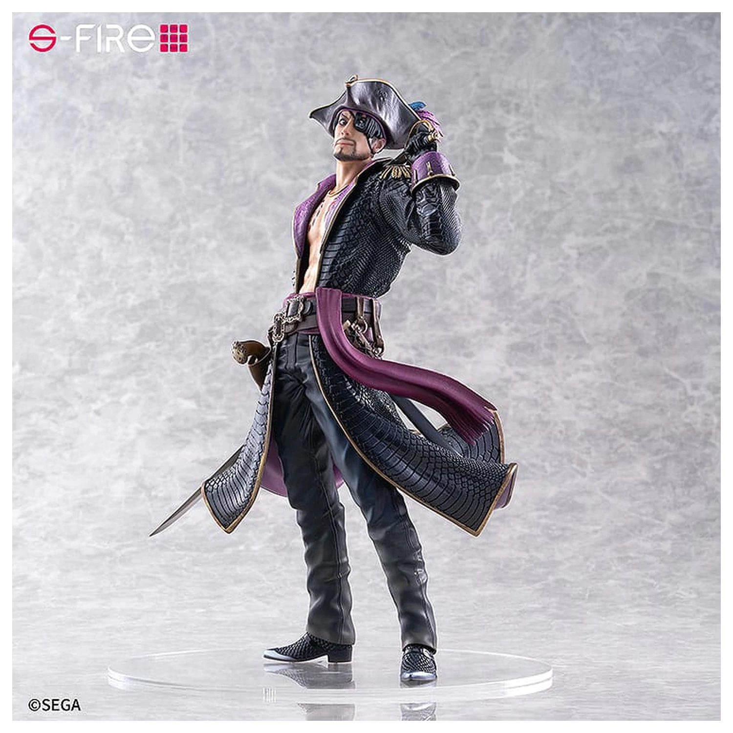 Like a Dragon: Pirate Yakuza in Hawaii S-Fire PVC Statue 1/7 Captain Majima (Goro Majima) 26 cm product photo