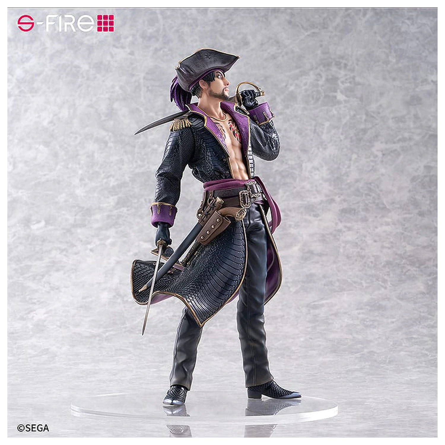 Like a Dragon: Pirate Yakuza in Hawaii S-Fire PVC Statue 1/7 Captain Majima (Goro Majima) 26 cm product photo