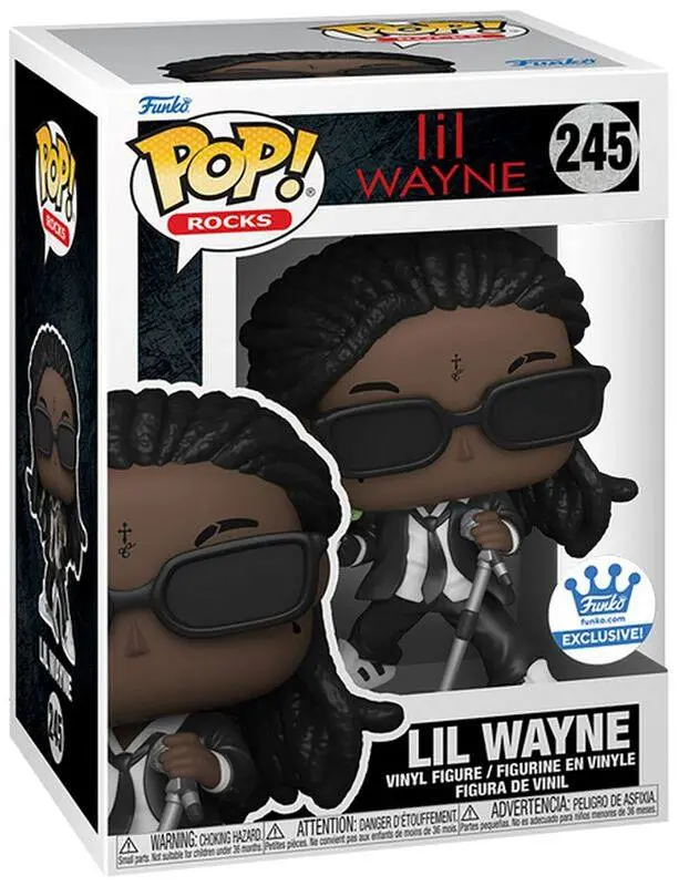 Lil Wayne POP! Rocks Vinyl Figure Lil Wayne with Lollipop Exclusive 9 cm product photo