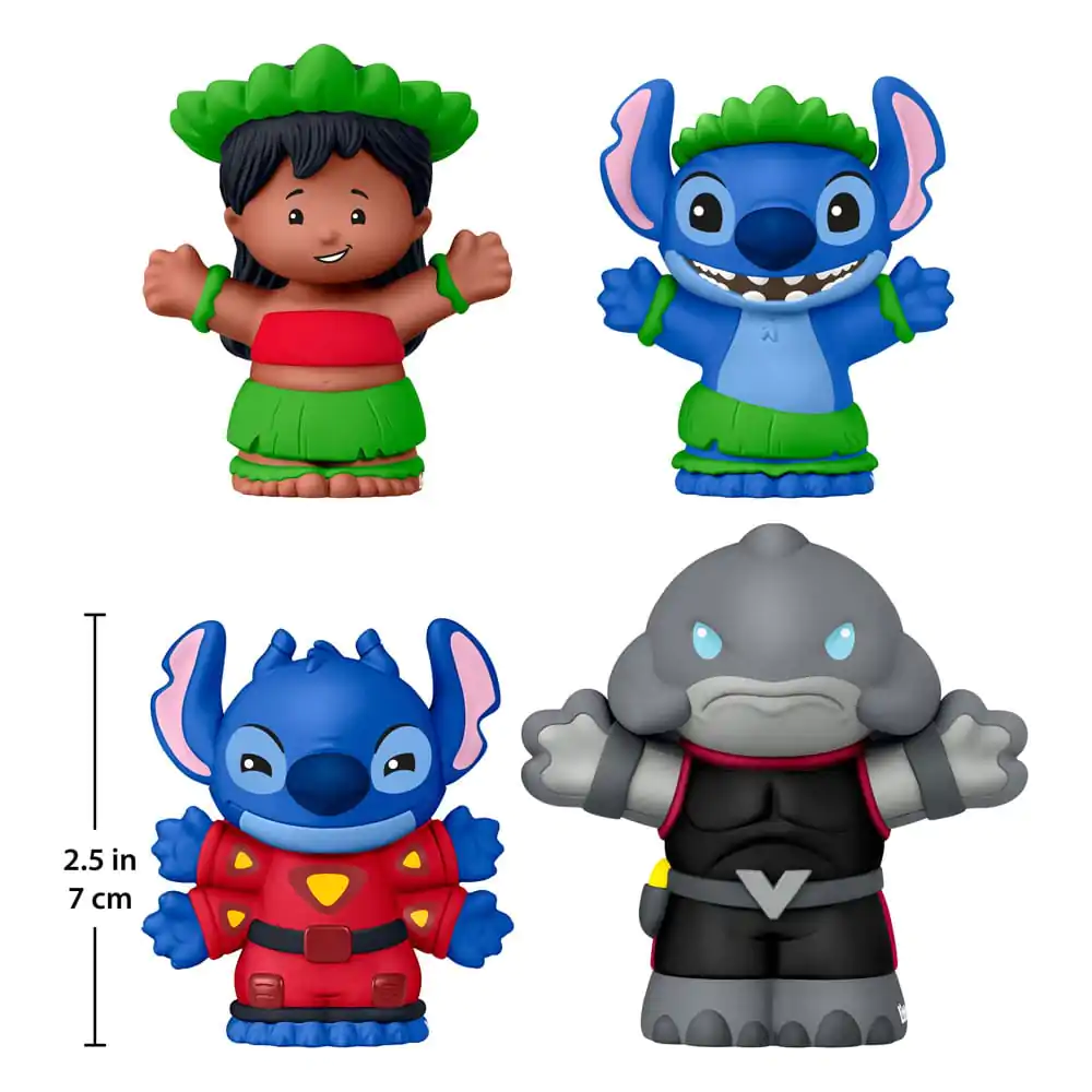 Lilo &amp; Stich Fisher-Price Little People Collector Mini Figures 4-Pack 7 cm product photo