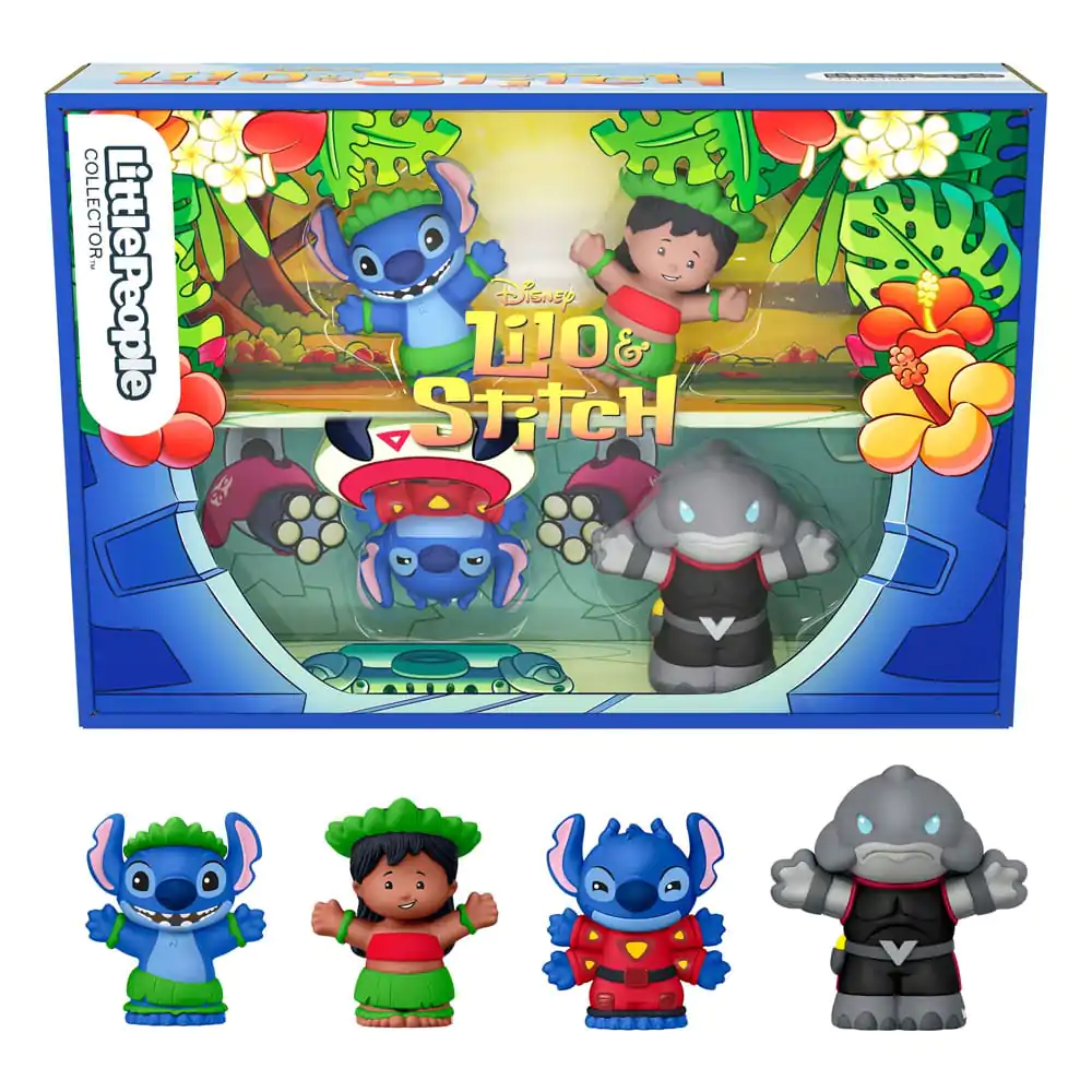 Lilo &amp; Stich Fisher-Price Little People Collector Mini Figures 4-Pack 7 cm product photo