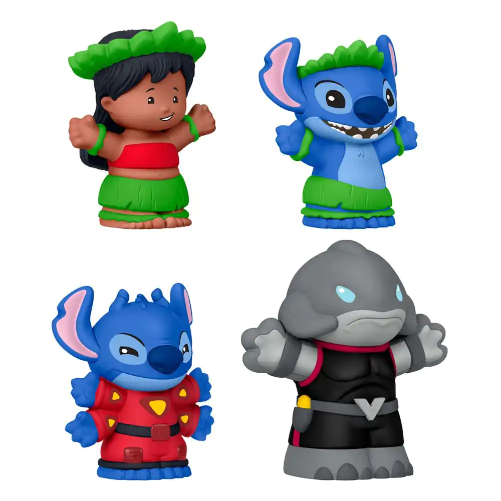 Lilo &amp; Stich Fisher-Price Little People Collector Mini Figures 4-Pack 7 cm product photo