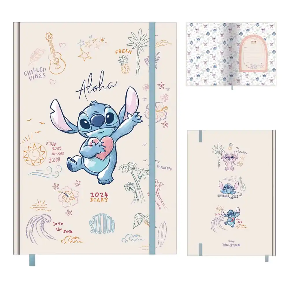 Lilo &amp; Stitch Diary 2024 Aloha product photo