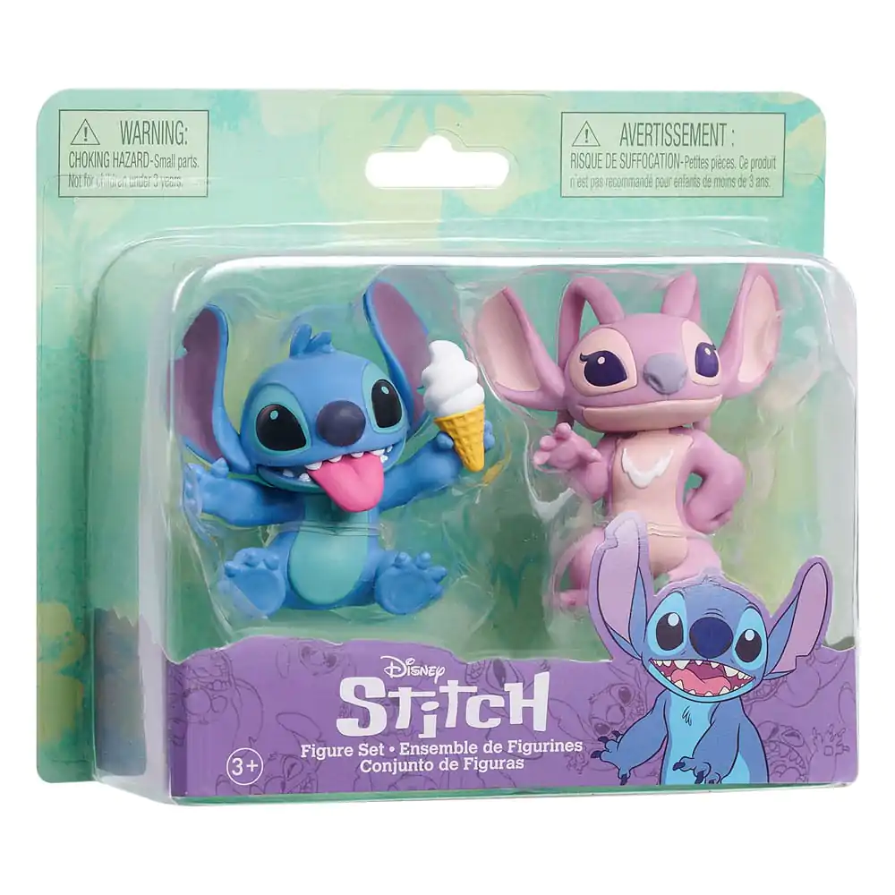 Lilo & Stitch Mini Figure 2-Pack Angel & Stitch 7 cm termékfotó