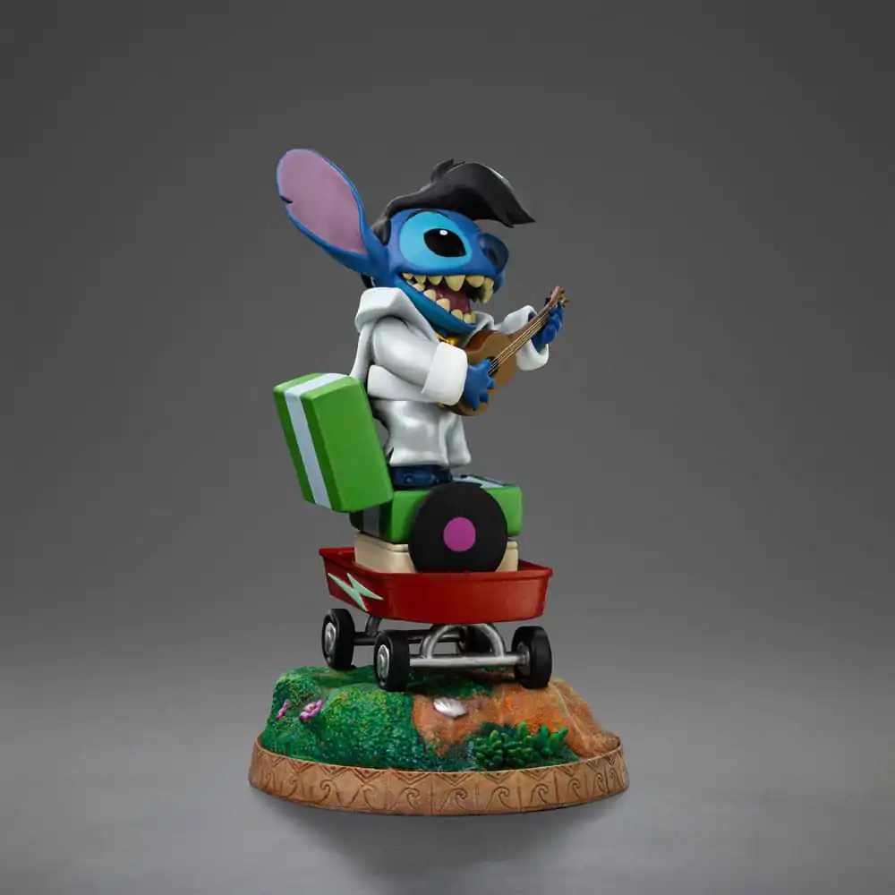 Lilo & Stitch Art Scale Statue 1/10 Stitch King of Rock 17 cm termékfotó