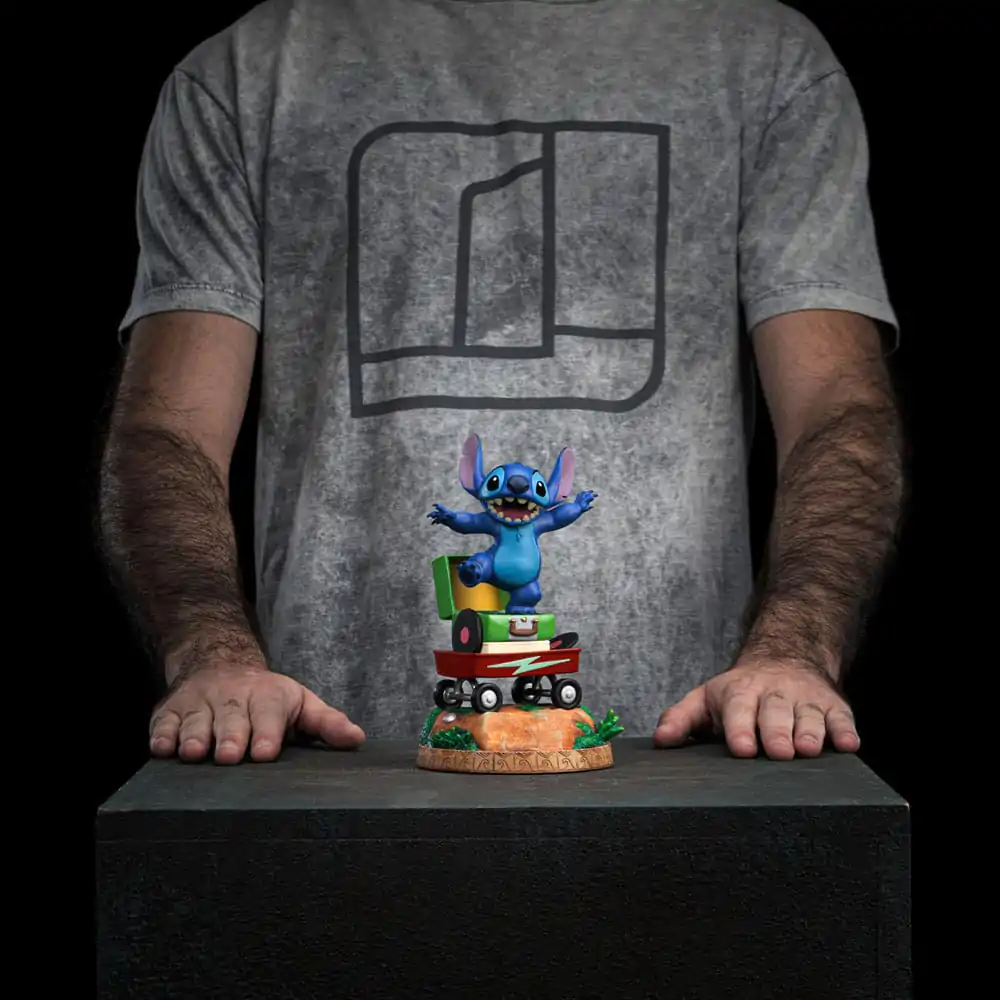 Lilo & Stitch Art Scale Statue 1/10 Stitch 17 cm termékfotó