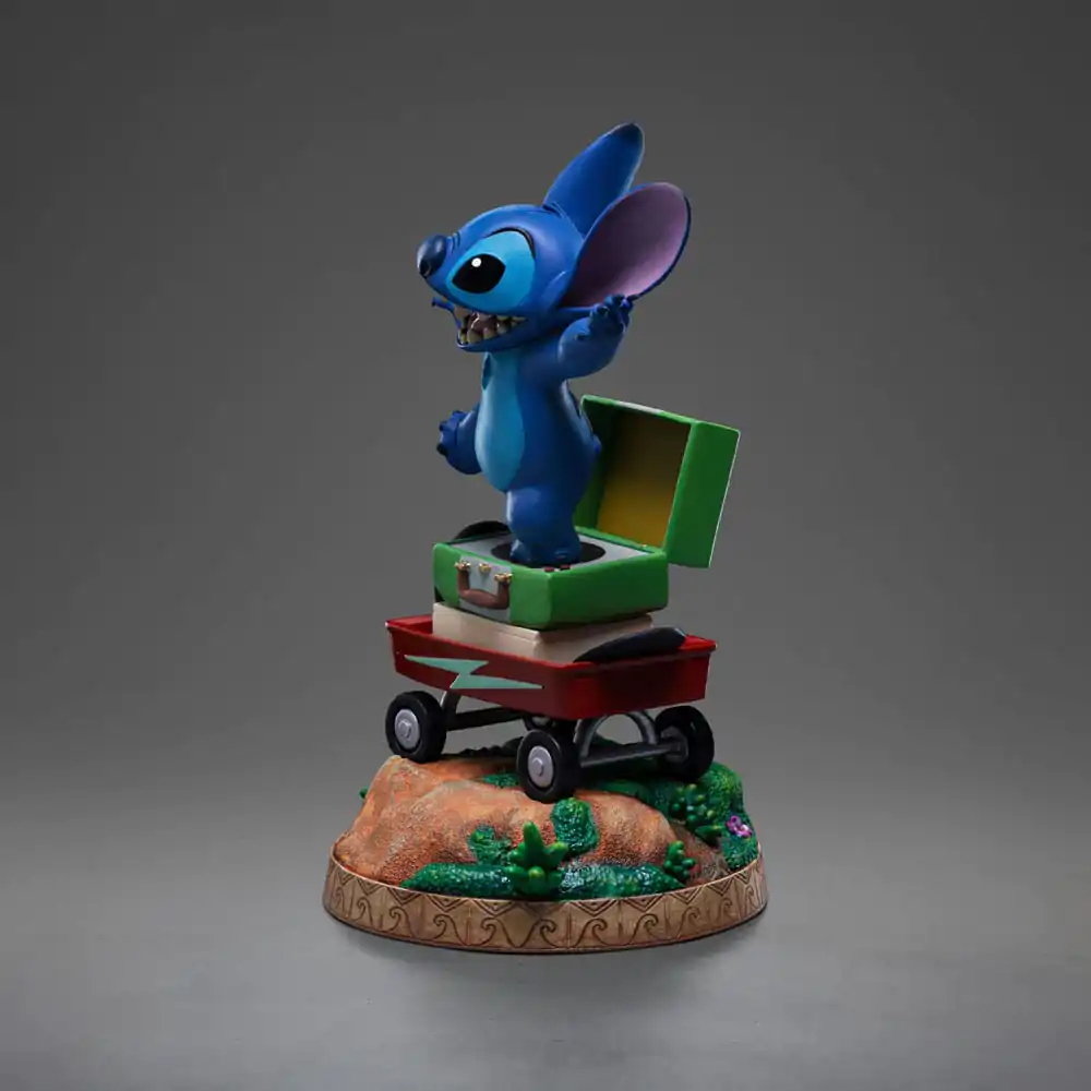 Lilo & Stitch Art Scale Statue 1/10 Stitch 17 cm termékfotó