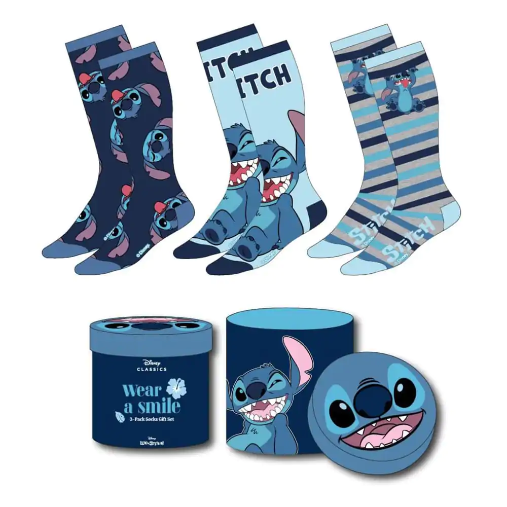 Lilo & Stitch Socks 3-Pack Crazy Stitch 36-43 product photo