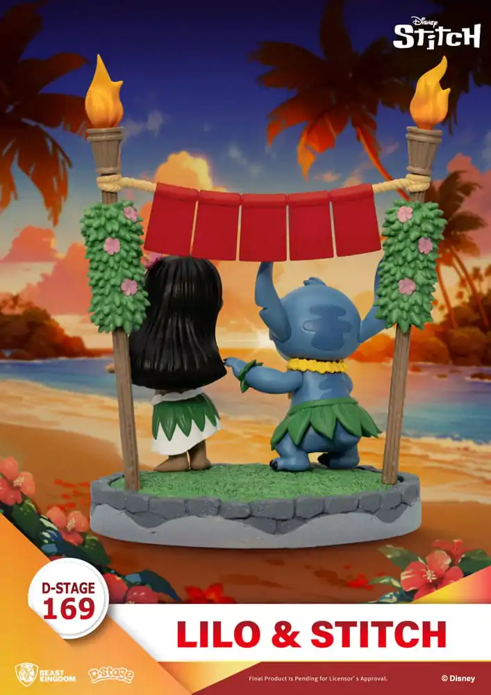 Lilo &amp; Stitch D-Stage PVC Diorama Lilo &amp; Stitch 16 cm product photo