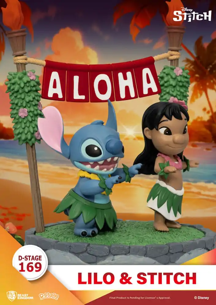 Lilo &amp; Stitch D-Stage PVC Diorama Lilo &amp; Stitch 16 cm product photo