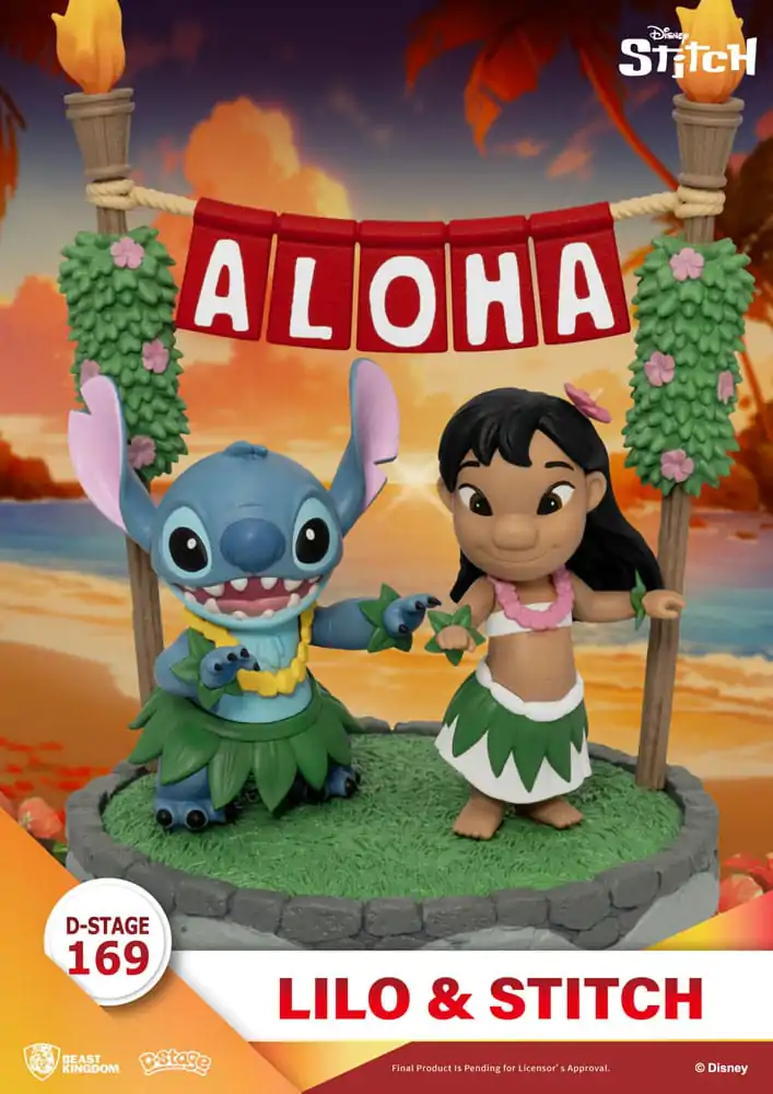 Lilo &amp; Stitch D-Stage PVC Diorama Lilo &amp; Stitch 16 cm product photo