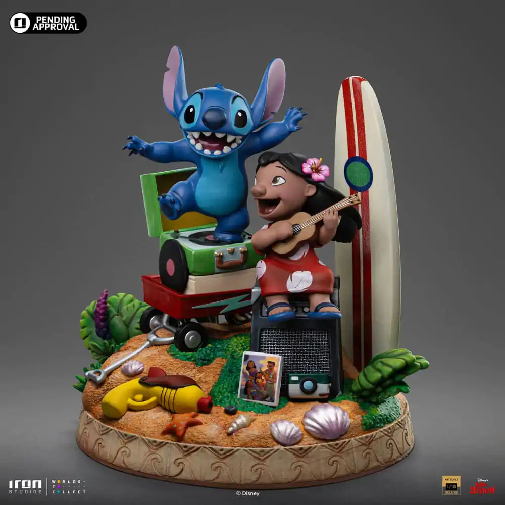 Lilo & Stitch Deluxe Art Scale Statue 1/10 Lilo & Stitch 20 cm termékfotó