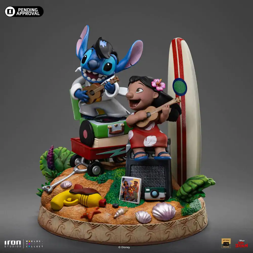 Lilo & Stitch Deluxe Art Scale Statue 1/10 Lilo & Stitch 20 cm termékfotó