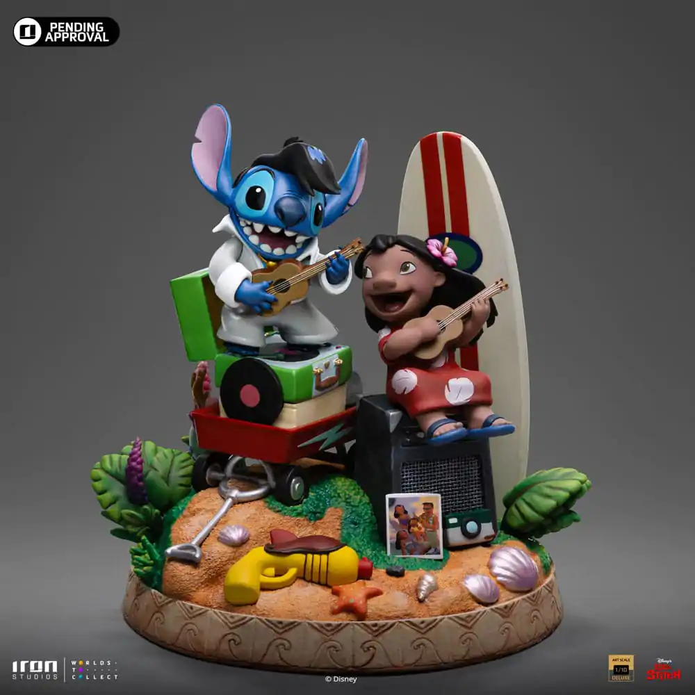 Lilo & Stitch Deluxe Art Scale Statue 1/10 Lilo & Stitch 20 cm termékfotó