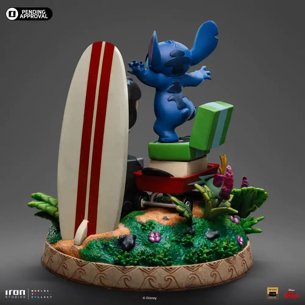 Lilo & Stitch Deluxe Art Scale Statue 1/10 Lilo & Stitch 20 cm termékfotó