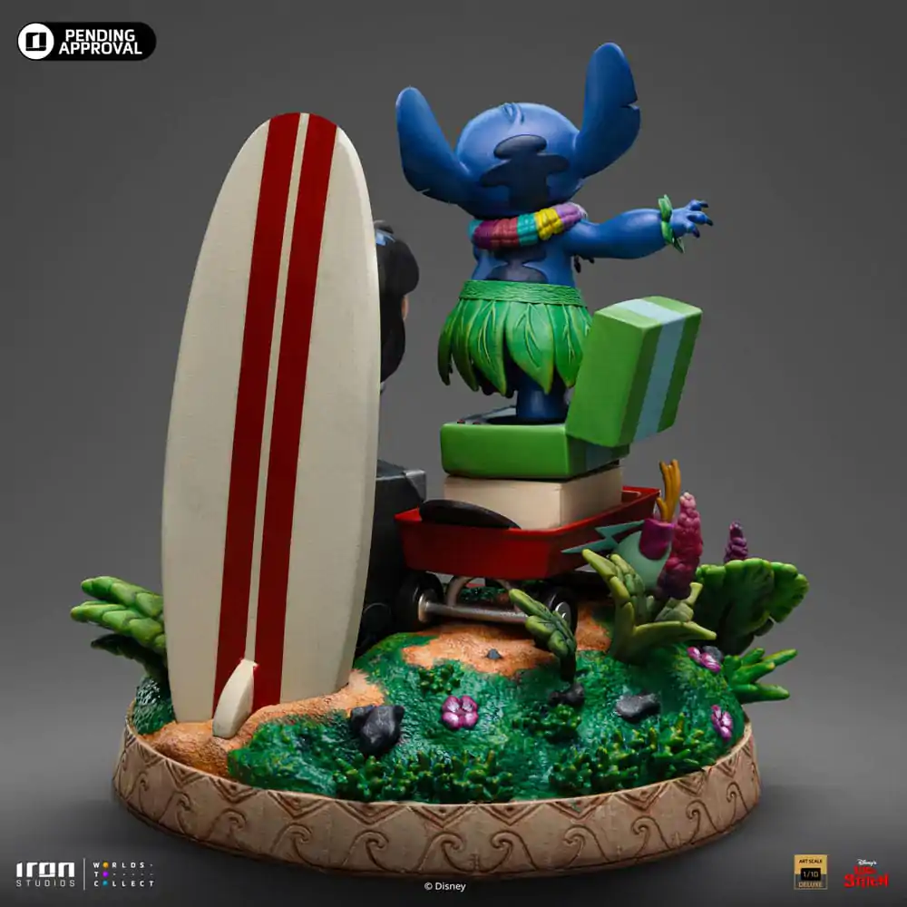 Lilo & Stitch Deluxe Art Scale Statue 1/10 Lilo & Stitch 20 cm termékfotó