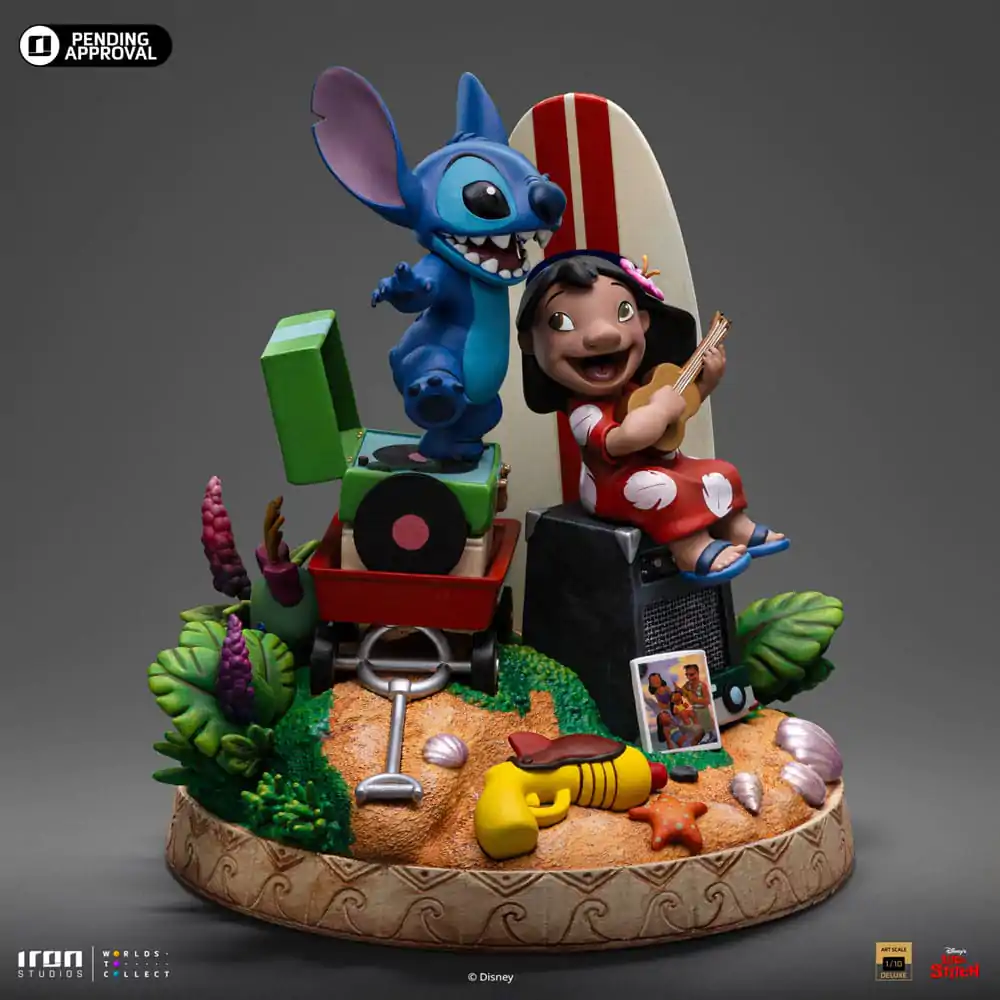 Lilo & Stitch Deluxe Art Scale Statue 1/10 Lilo & Stitch 20 cm termékfotó