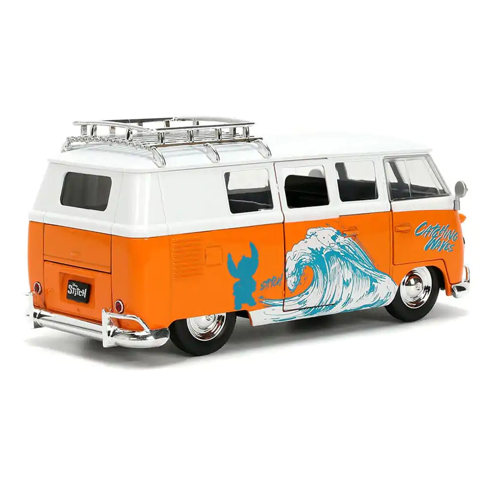 Lilo &amp; Stitch Diecast Model 1/24 1961 VW Bus Stitch product photo