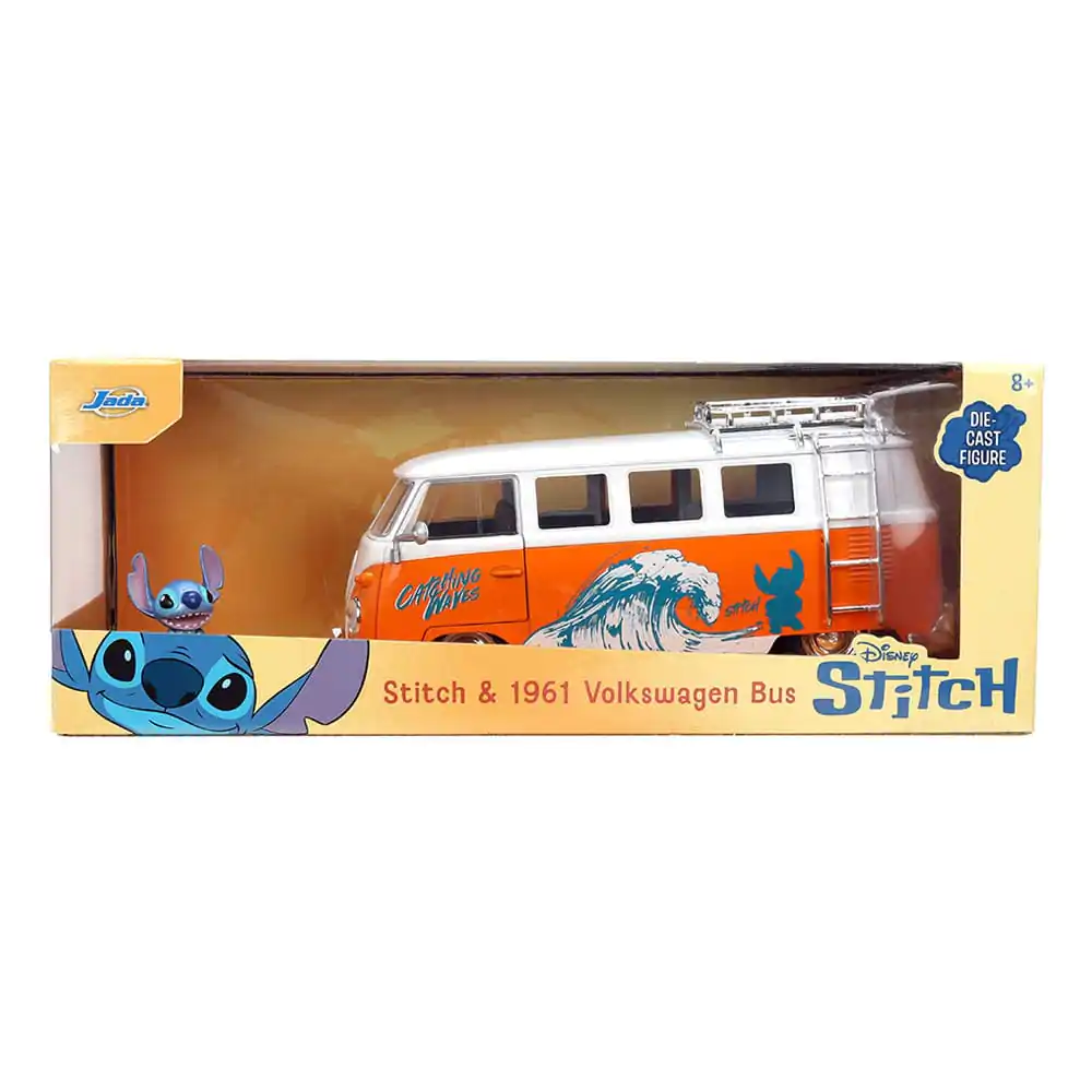 Lilo &amp; Stitch Diecast Model 1/24 1961 VW Bus Stitch product photo