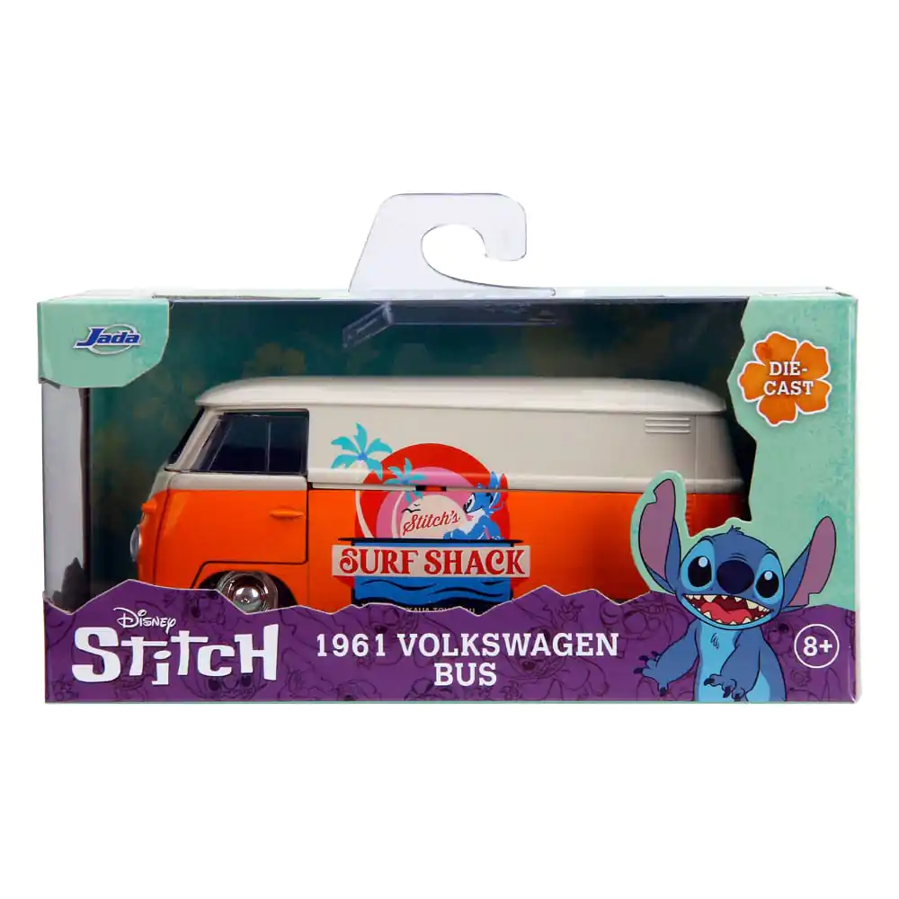 Lilo &amp; Stitch Diecast Model 1/32 1961 VW Bus Stitch product photo
