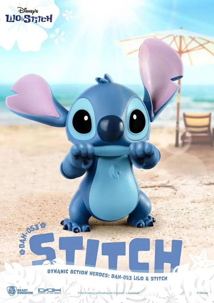 Lilo & Stitch Dynamic 8ction Heroes Action Figure 1/9 Stitch 18 cm termékfotó