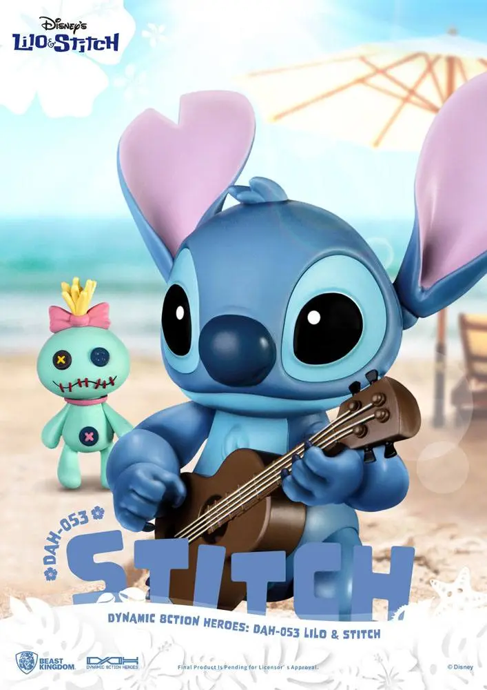 Lilo & Stitch Dynamic 8ction Heroes Action Figure 1/9 Stitch 18 cm termékfotó