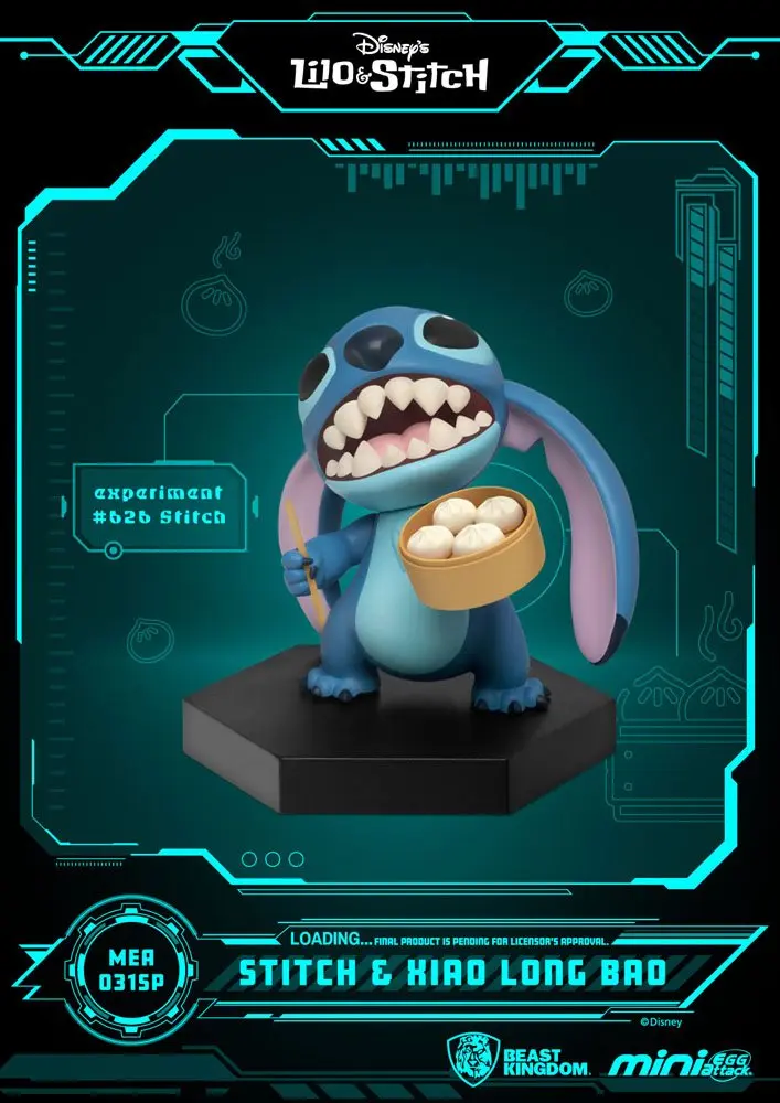 Lilo &amp; Stitch Mini Egg Attack Figures 2-Pack Stitch Series Asian Cuisine 8 cm product photo