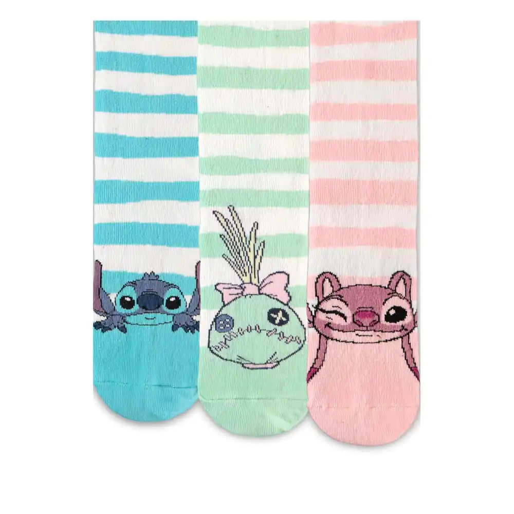 Lilo &amp; Stitch Socks 3-Pack Friends 35-38 product photo