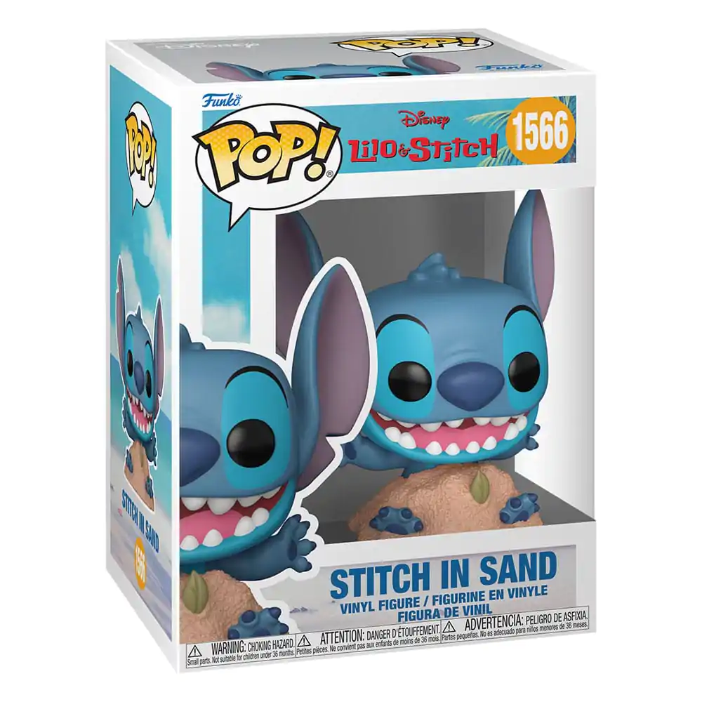 Lilo & Stitch Funko POP! Vinyl Figure Stitch in Sand 9 cm product photo