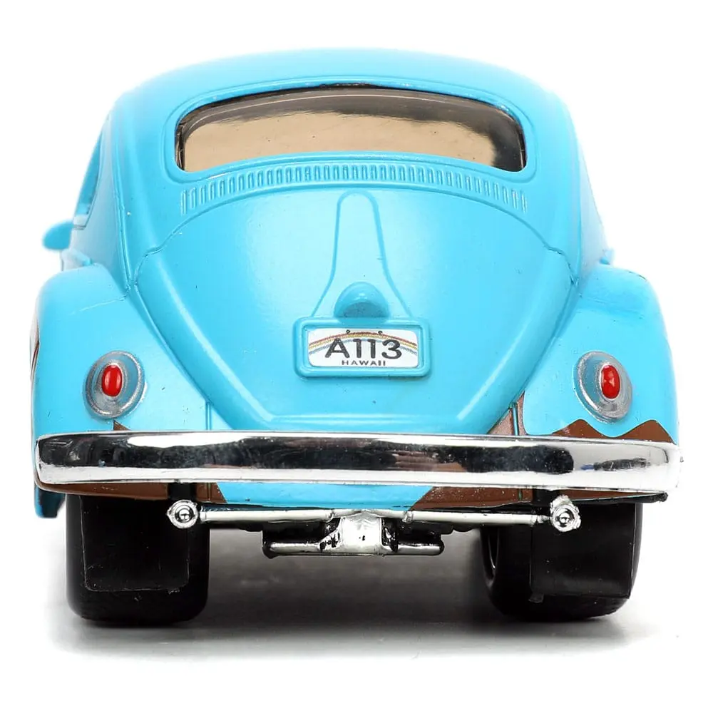 Lilo &amp; Stitch Hollywood Rides Diecast Model 1/32 Blue Volkswagen Beetle with Figure product photo